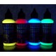 Kit fluorescent invisible lumiere noire 4 couleursstandards