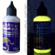 Kit fluorescente invisível luz negra 4 cores