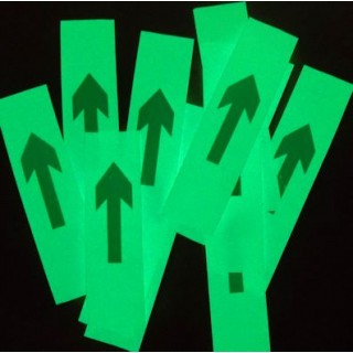Setas adesivas fotoluminescentes a granel