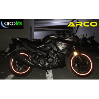 Fita jante moto refletiva ARCO