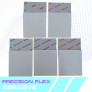 Esponja abrasiva de espuma de precisão Grey Flex – 5 níveis de grão