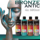 Tinta bronze patinado – sistema acrílico em 4 produtos