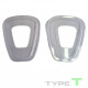 Tampa de retenção do pré-filtro Auto Pro para máscara de pintura (2 unidades)